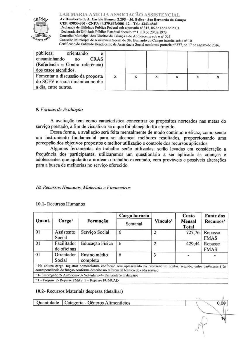 PLANO DE TRABALHO FMAS 2017-10