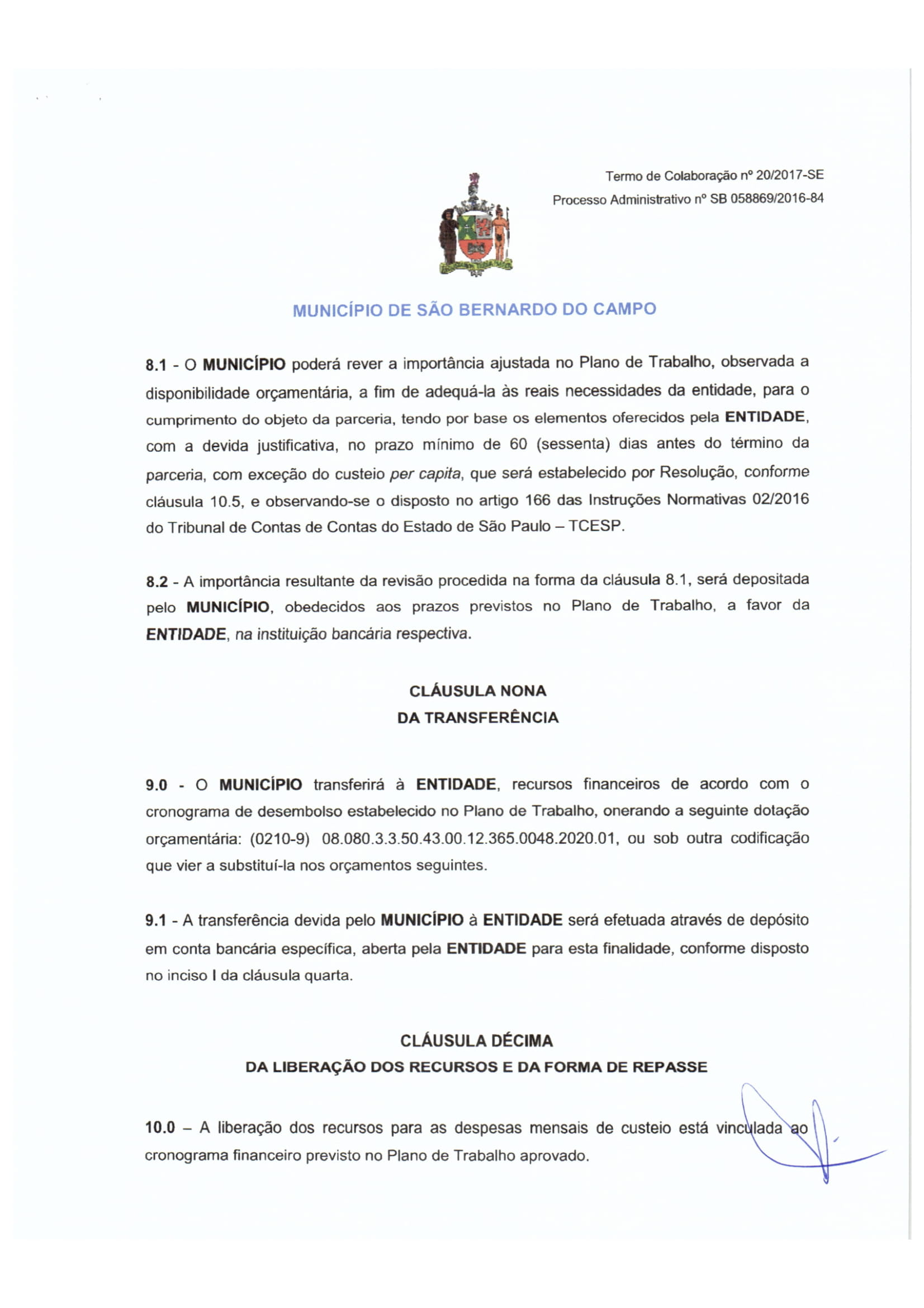 TC nº 20-2017-SE-11