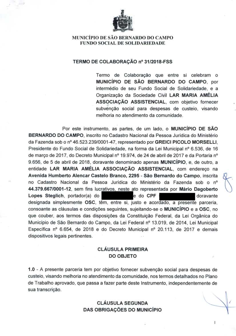 TERMO DE COLABORAÇÃO 31 2018 FSS-01