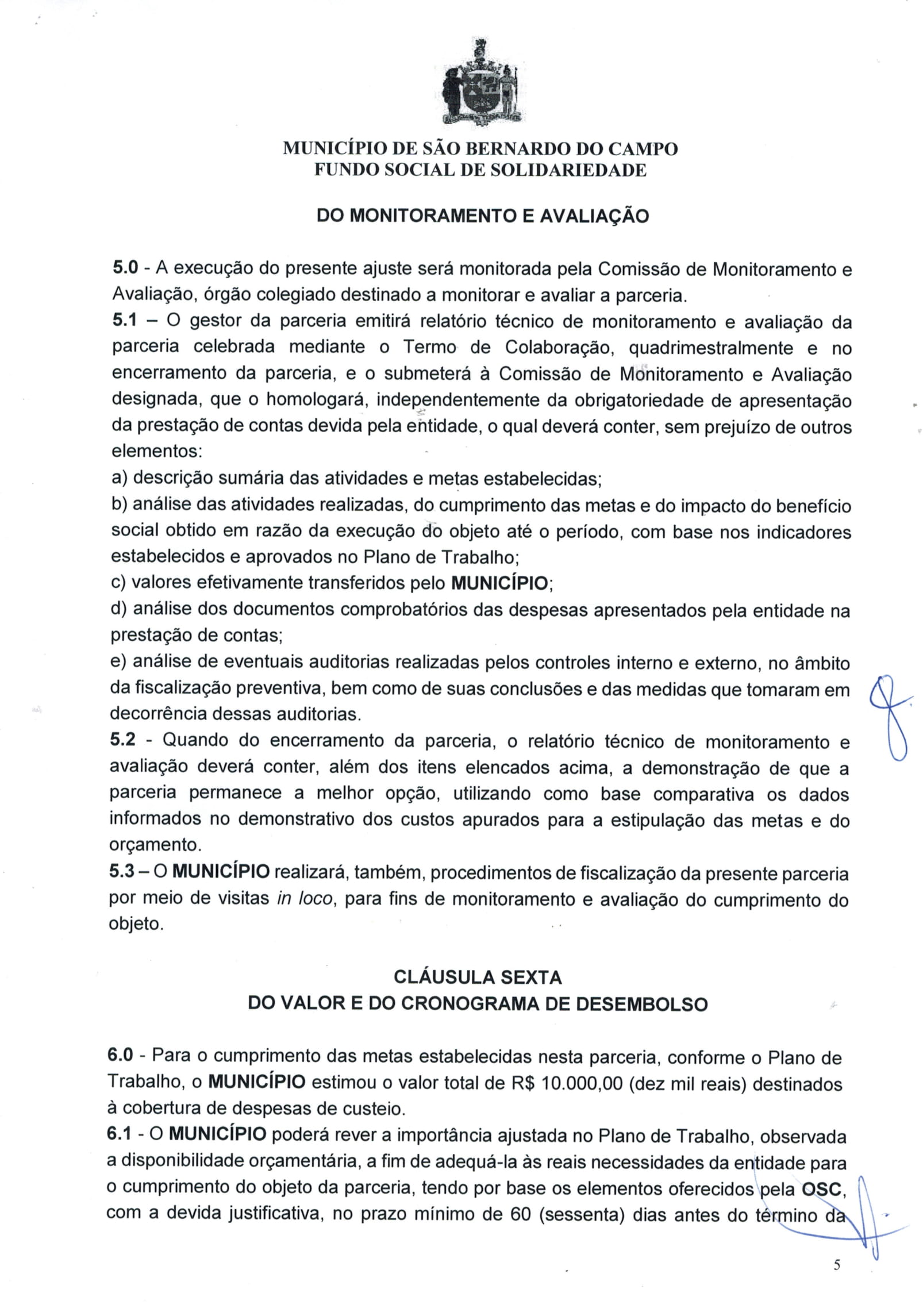TERMO DE COLABORAÇÃO 31 2018 FSS-05