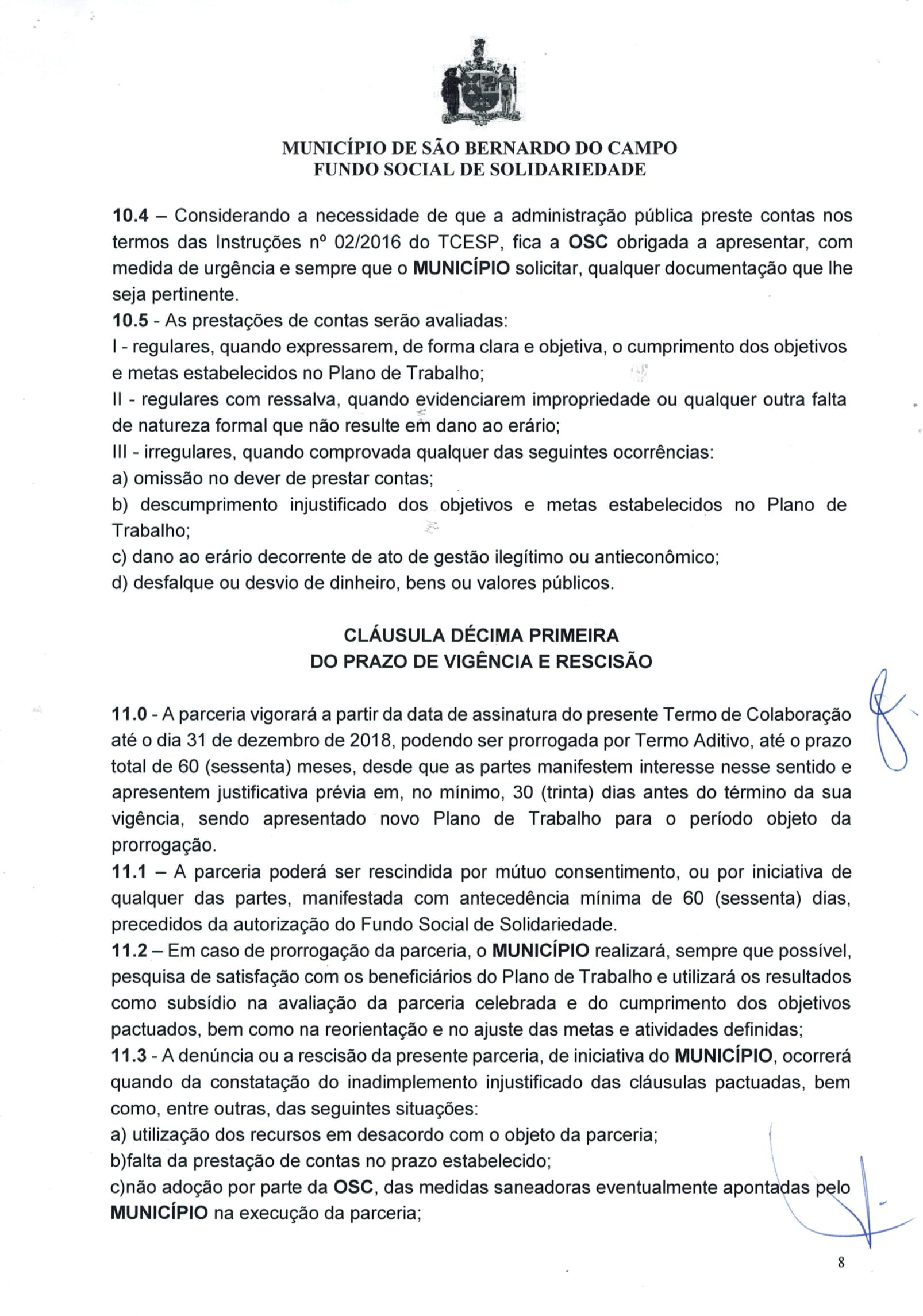 TERMO DE COLABORAÇÃO 31 2018 FSS-08