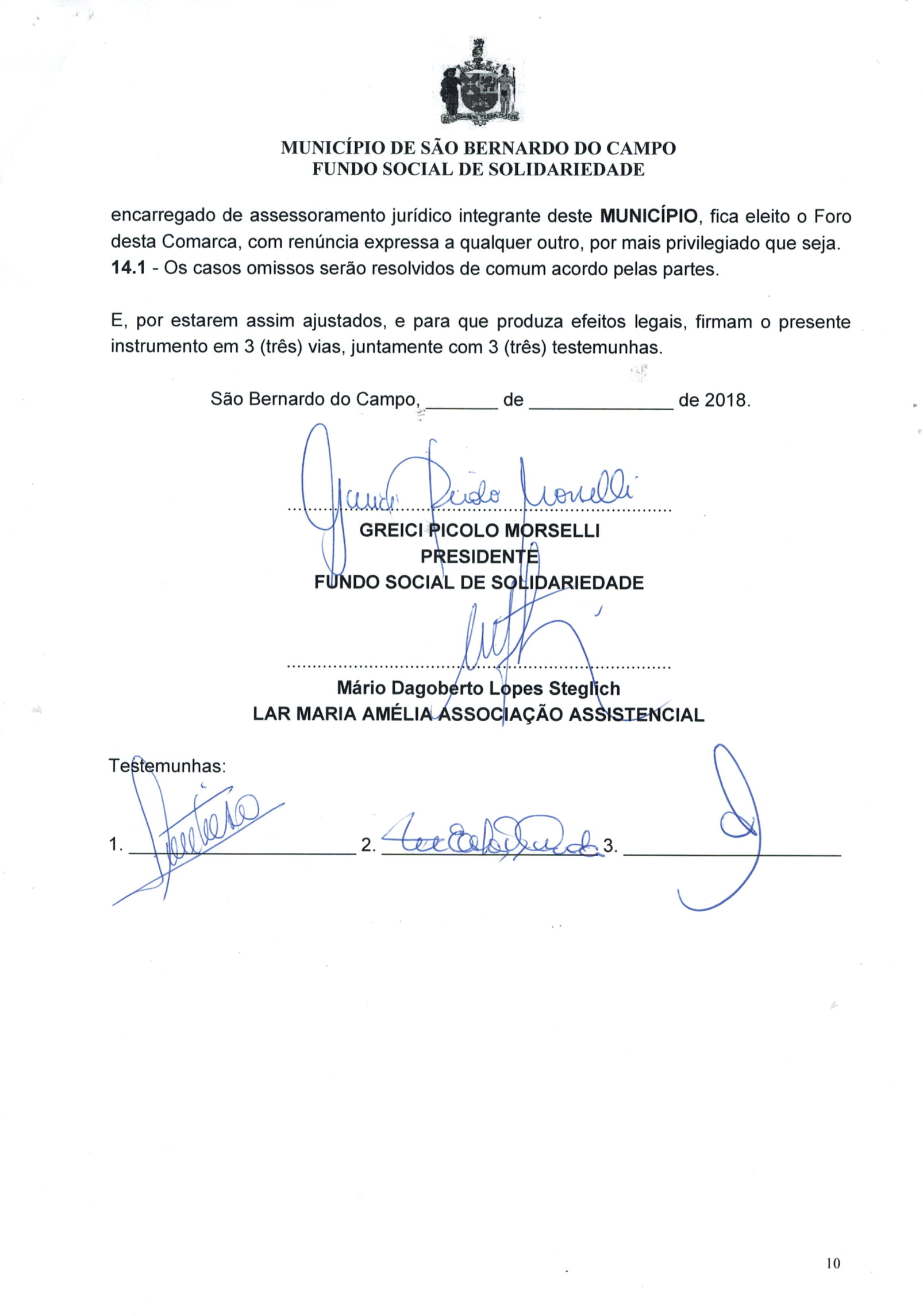 TERMO DE COLABORAÇÃO 31 2018 FSS-10